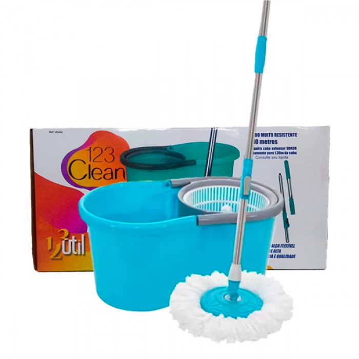 Balde Spin Mop 360 Com Esfregao